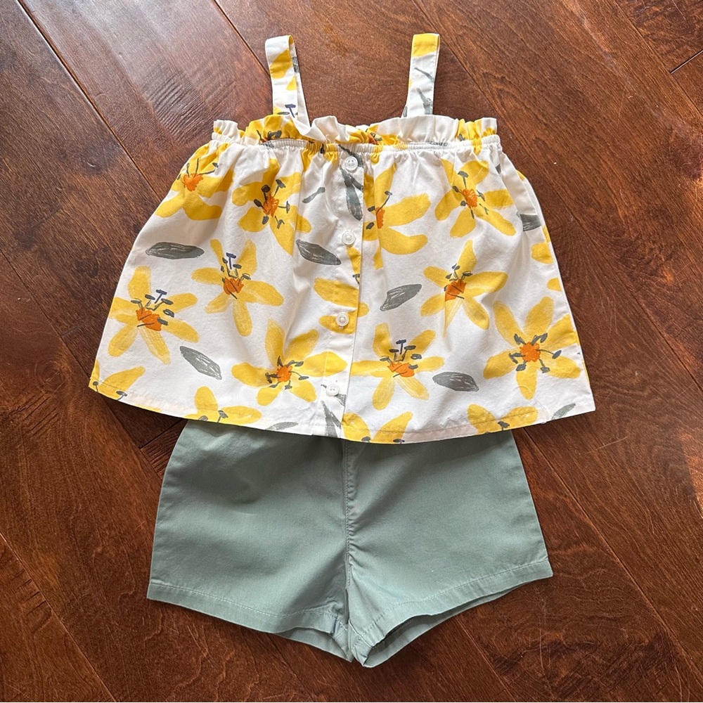 Carter’s 12M Summer Outfit Top and Shorts Set